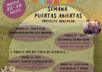 semana PUERTAS ABIERTAS FASE I